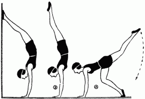 Good use of the psoas major in handstands makes the pose much easier