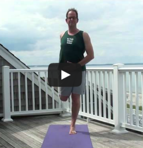 standing psoas stretch