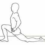 simple psoas stretch