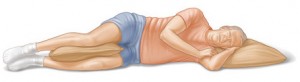 sleeping positions can affect your back pain